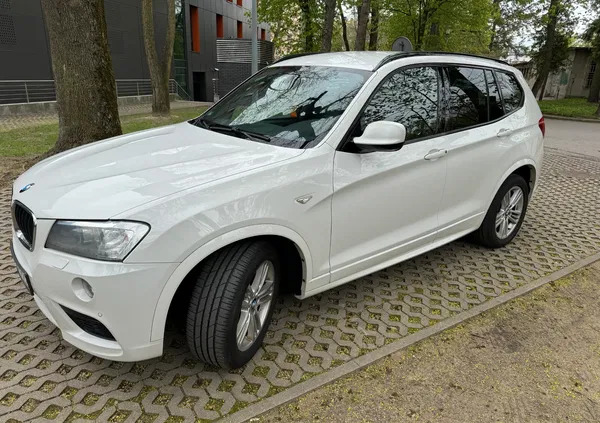 mazowieckie BMW X3 cena 68900 przebieg: 238323, rok produkcji 2013 z Białystok